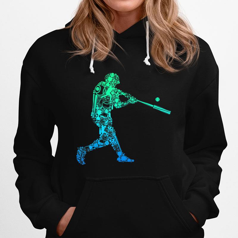 Baseball Player Batter 2 Hoodie