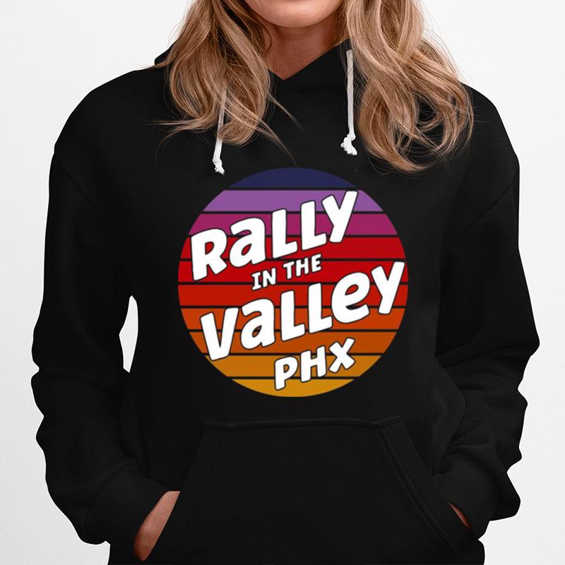 Basketball Phoenix Rally At The Valley Phx Vintage Hoodie