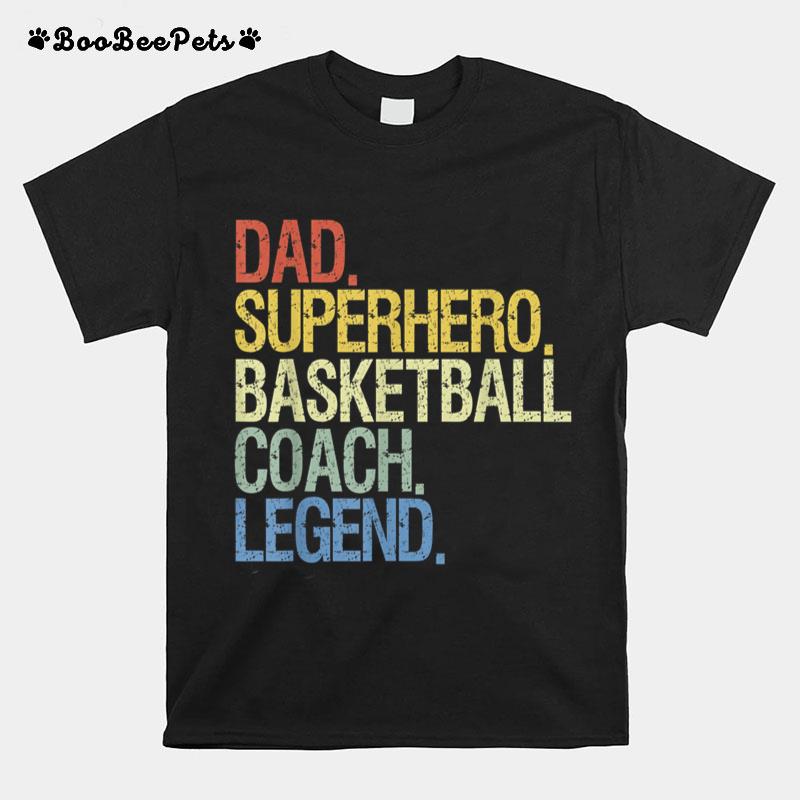 Basketball Coach Dad T-Shirt