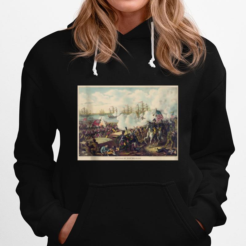 Battle Of New Orleans Historic Military Hoodie