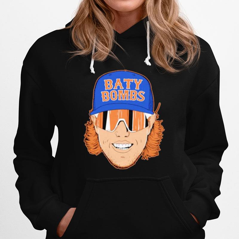 Baty Bombs Brett Baty New York Mets Hoodie