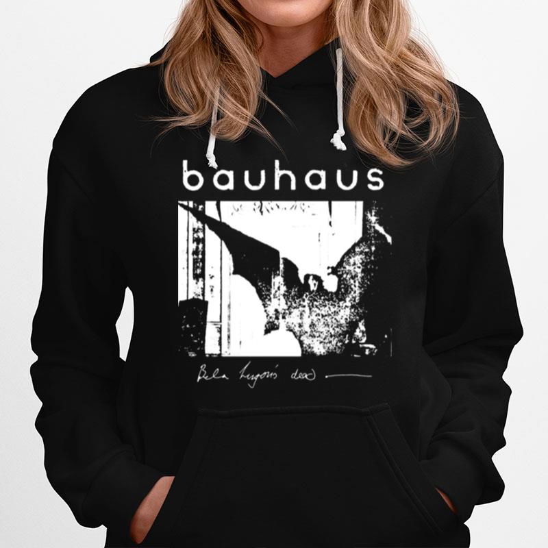 Bauhaus Bat Wings Bela Lugosis Dead Hoodie