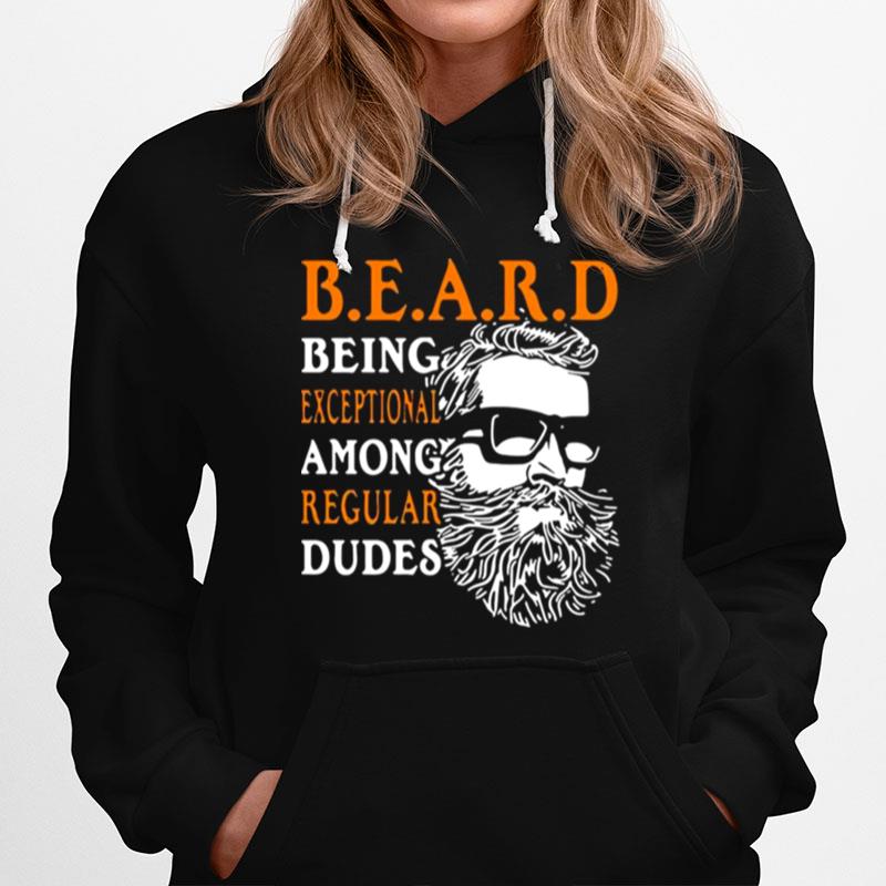 Beard Being Exceptional Among Regular Dudes Vintage Hoodie