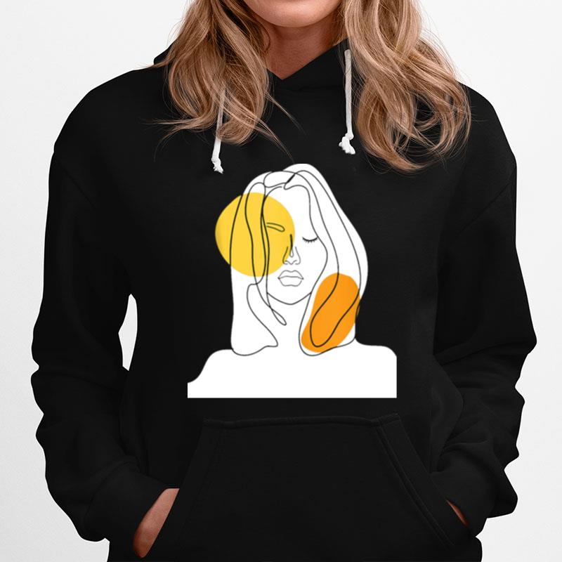 Beautifull Girl Abstract Art Design Hoodie