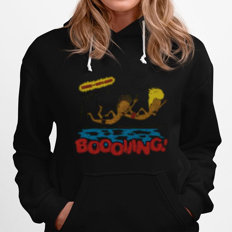 Beavis And Butt Head Boooiiing Hoodie