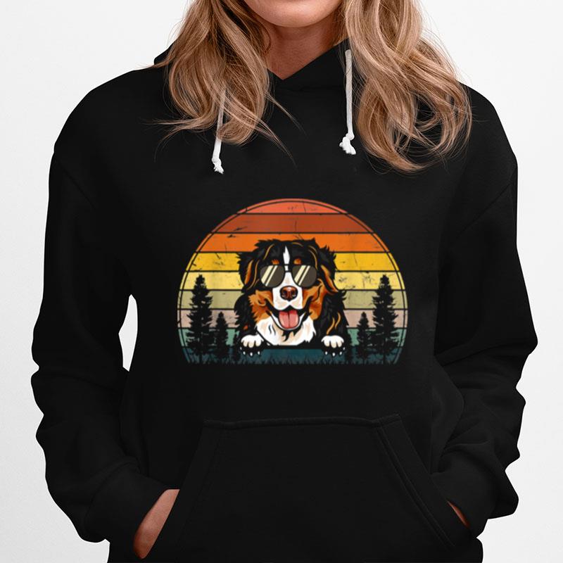 Bernese Mountain Dog Fathers Day For Dad Mom Hoodie