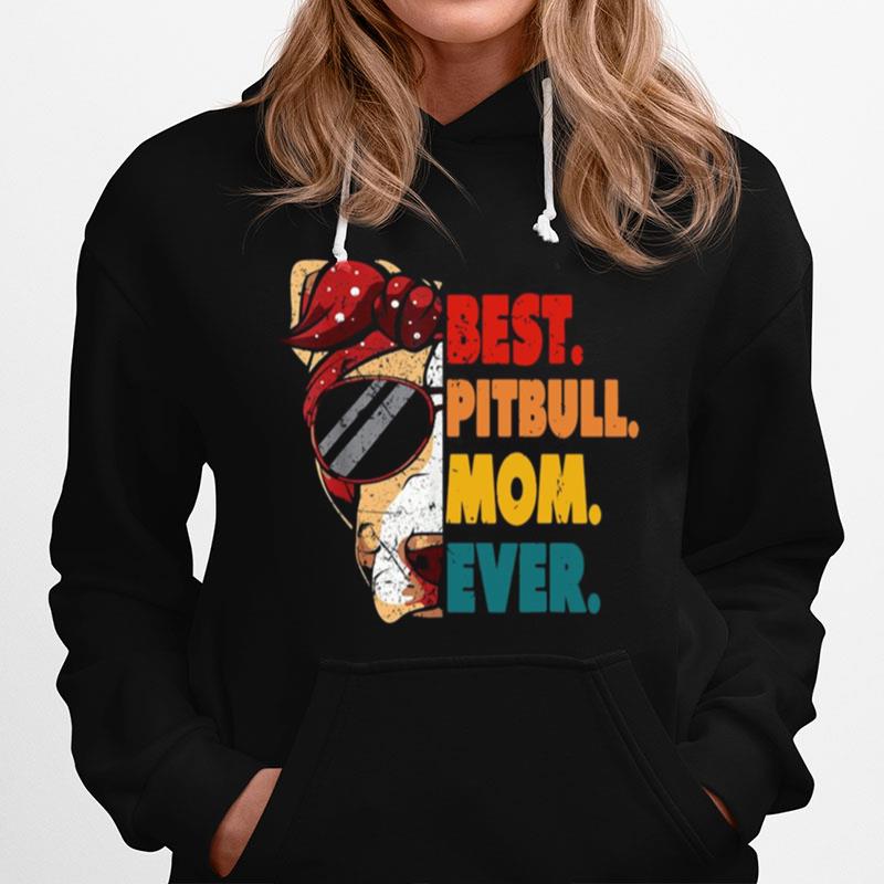 Bert Pitbull Mom Ever Vintage T-Shirt
