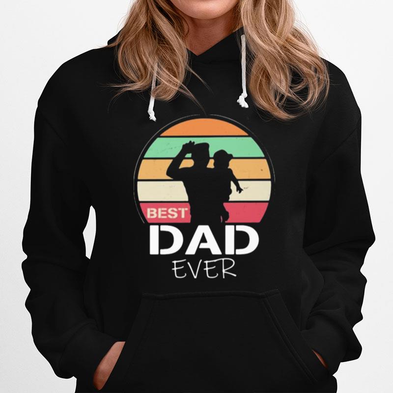 Best Dad Ever Vintage Hoodie