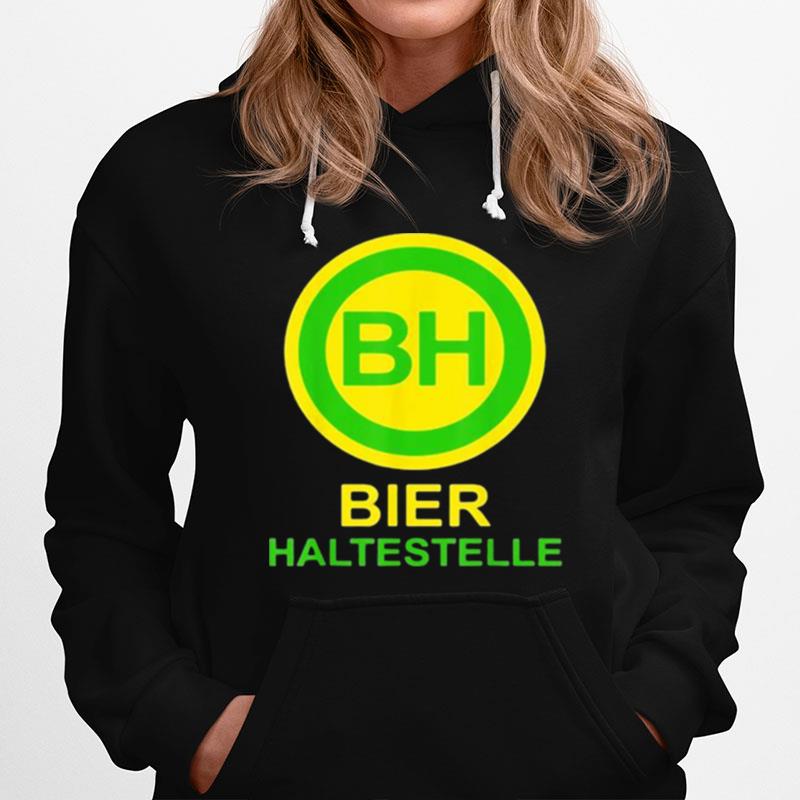 Bier Haltestelle Hoodie