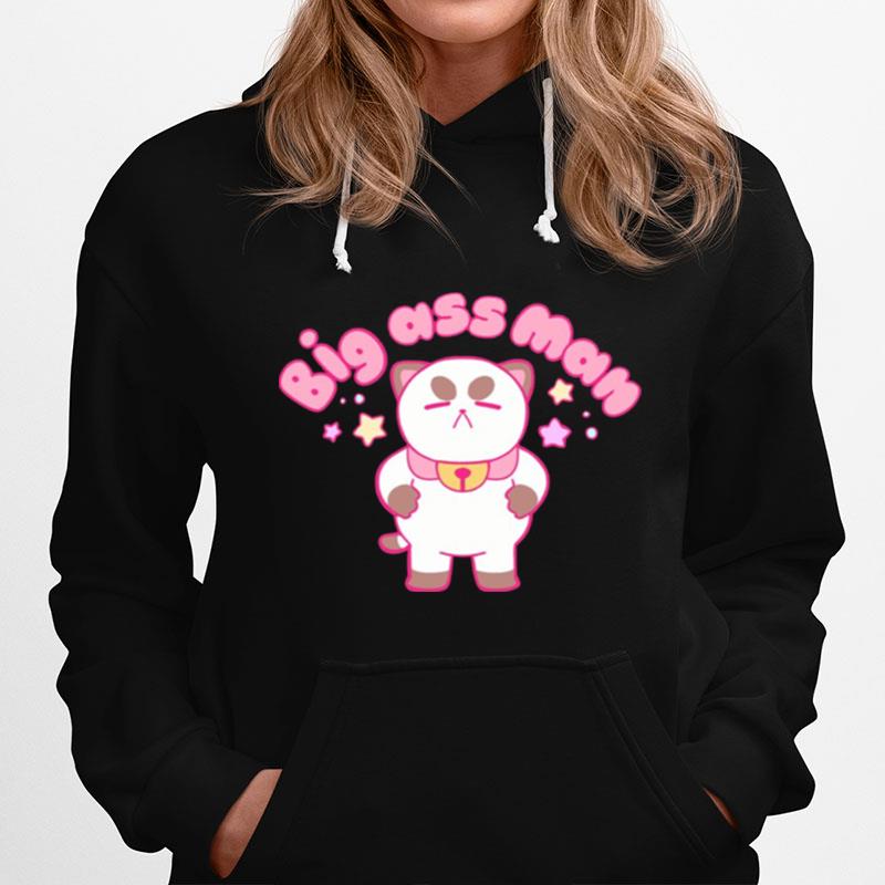 Big Ass Man Puppycat Bee And Puppycat Hoodie