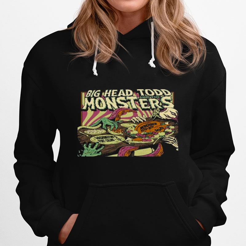 Big Head Todd And The Monsters Fort Collins Nov 26 2022 Hoodie