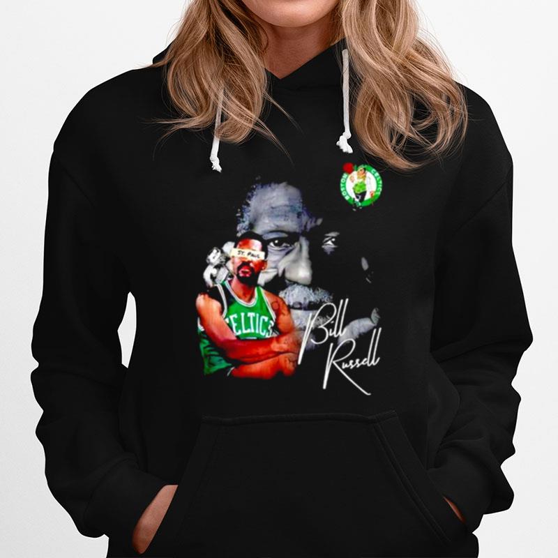 Bill Russell Rest In Peace Signature Hoodie