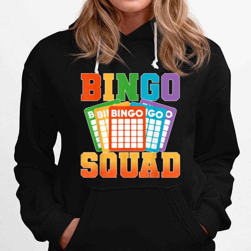 Bingo Squad Lucky Bingo Player Hoodie