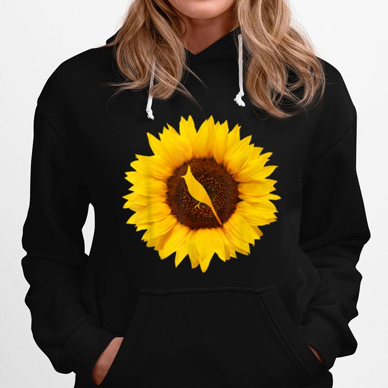 Bird Fowl Seabird Sunflower T-Shirt