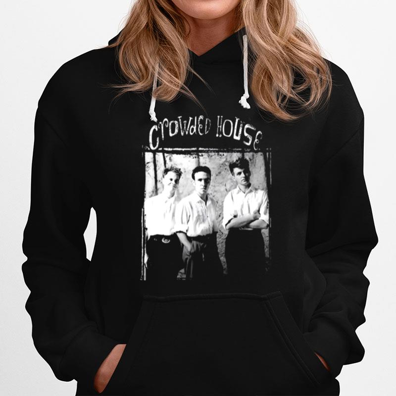 Black And White Art Crowded House Hoodie