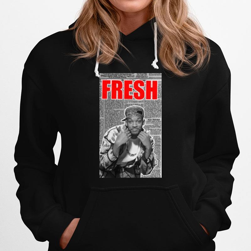 Black And White Art Fresh Prince Of Bel Air Hoodie