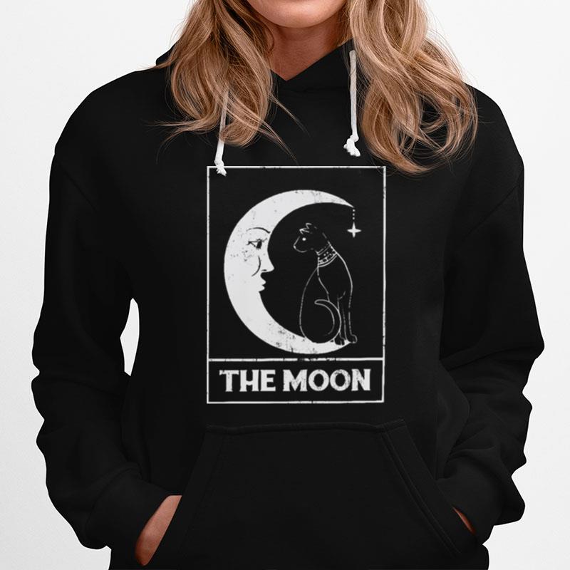 Black Cat The Moon Hoodie