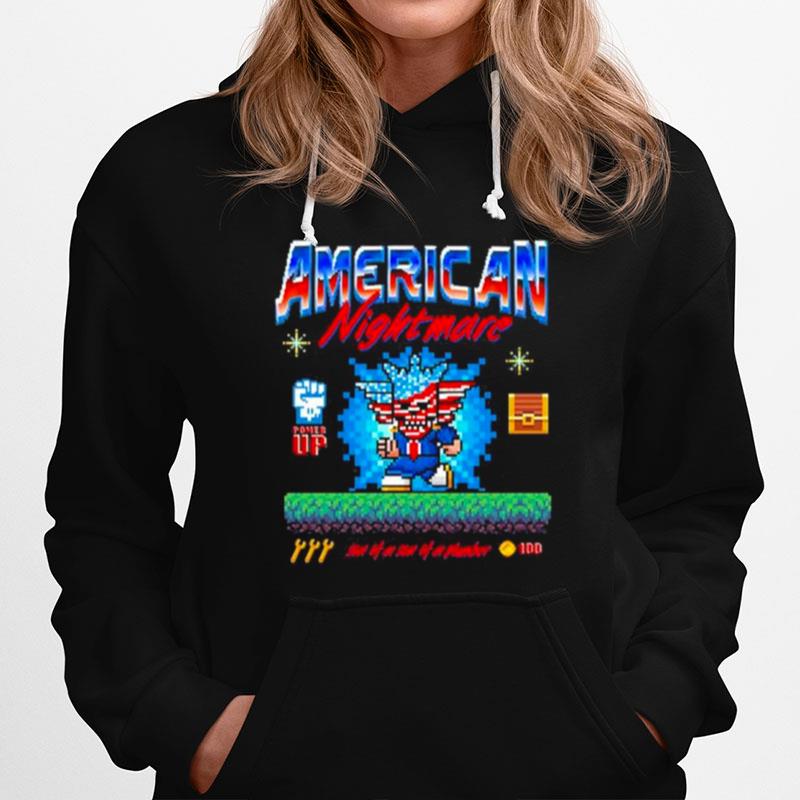 Black Cody Rhodes American Nightmare Pixelated Hoodie