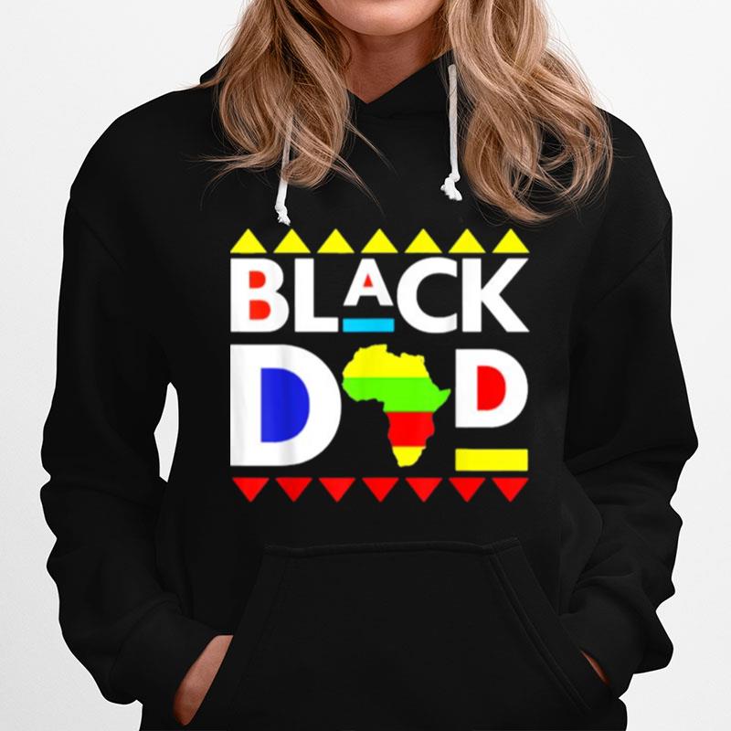 Black Dad Juneteenth King Father Africa Hoodie