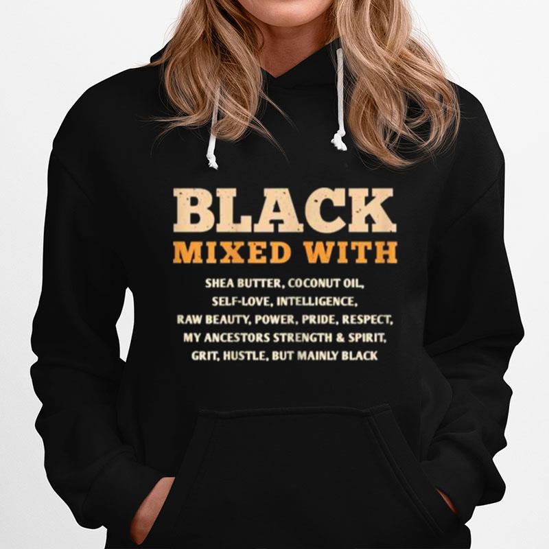 Black Mixed With African American Hoodie