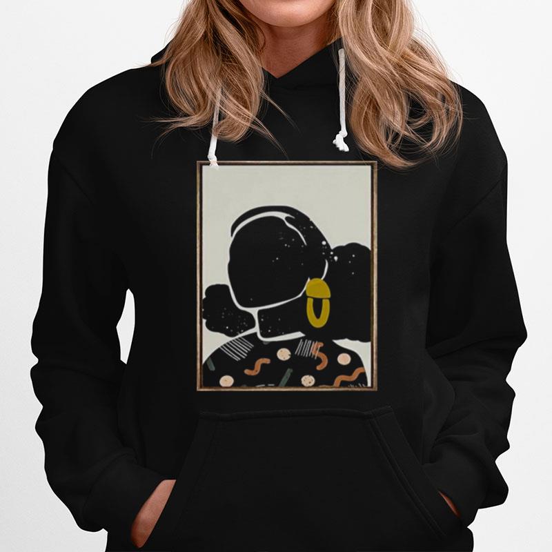 Black Queen Natural Hair Art Hoodie