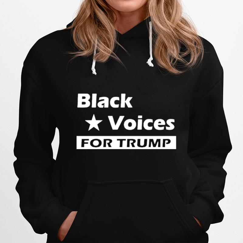 Black Voices For Trump Hoodie