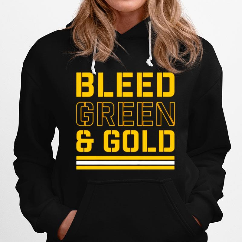 Bleed Green And Gold Green Bay Packers Hoodie