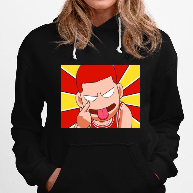 Bleh The First Slam Dunk Funny Art Hoodie