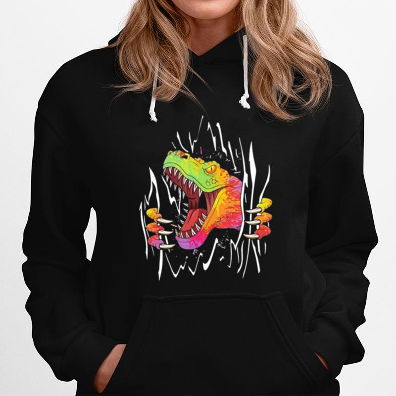 Blood Inside Me Dinosaur Hoodie