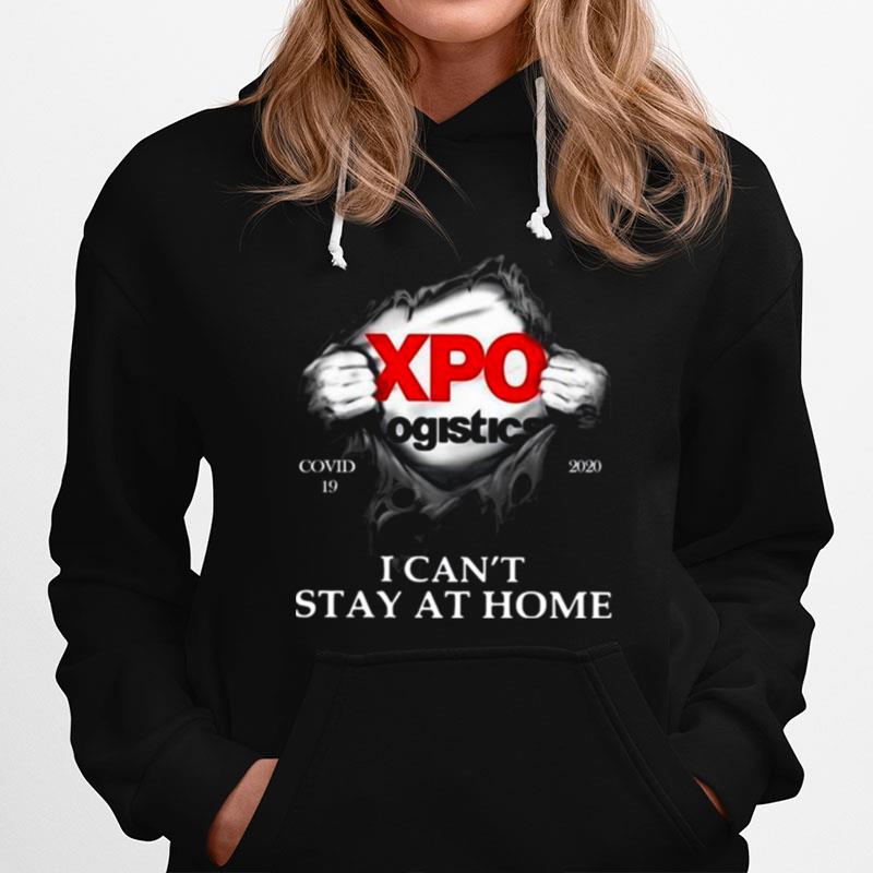 Blood Inside Me Xpo Logistics I Cant Stay At Home Hoodie