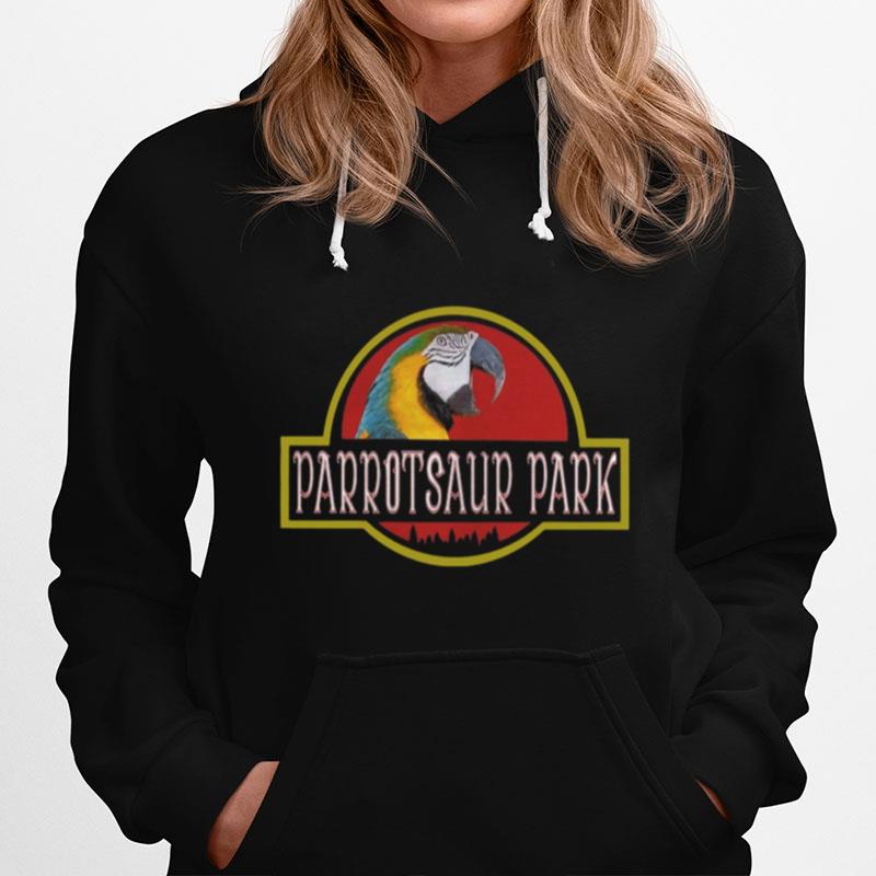 Blue And Gold Macaw Parrotsaur Park Hoodie