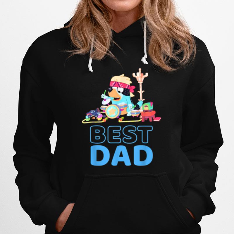 Bluey Best Dad Matching Family For Hoodie