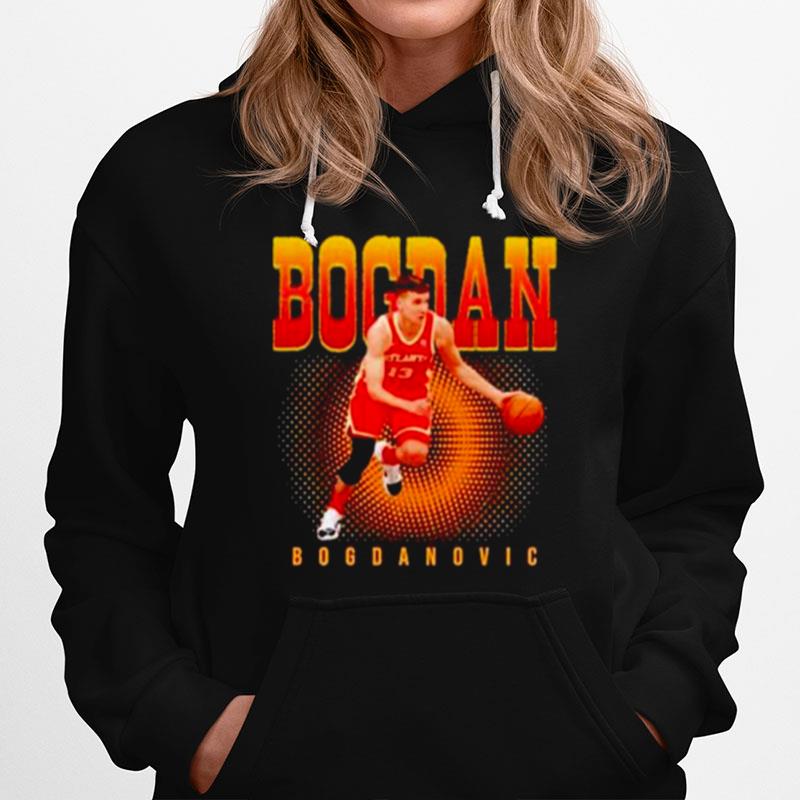 Bogdan Bogdanovic Atlanta Hawks Basketball Hoodie