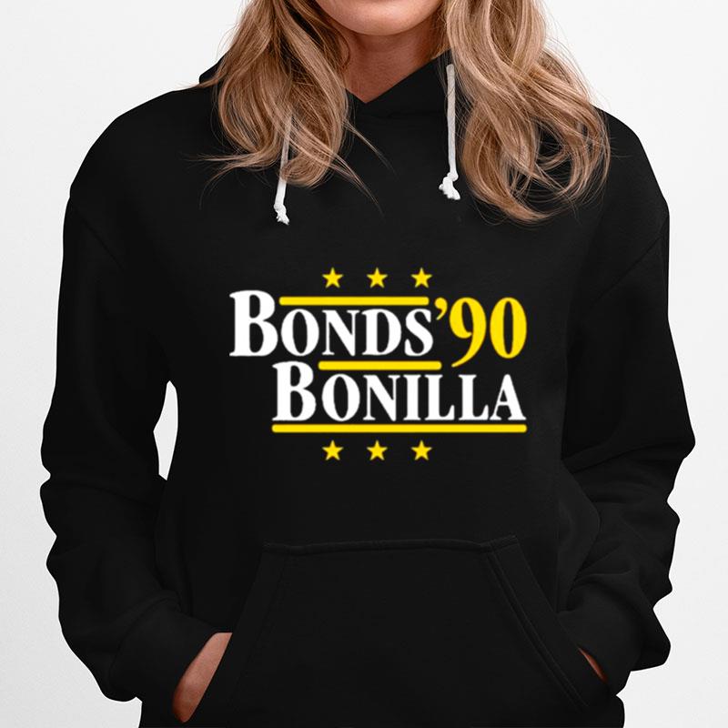 Bonds Bonilla 90 - Political Campaign Parody Hoodie