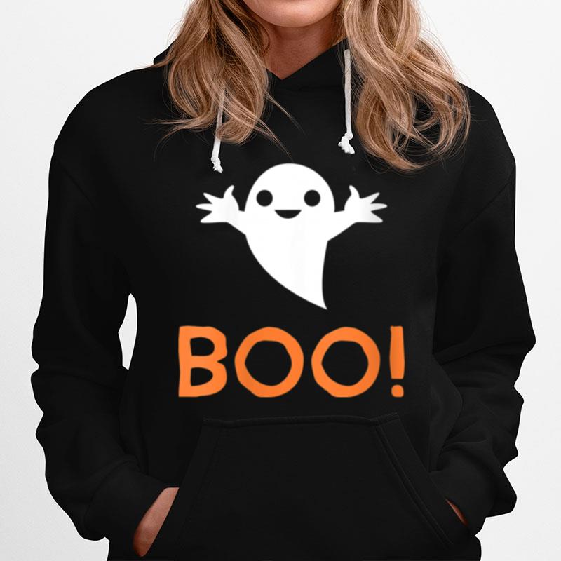 Boo Ghost Halloween Costume Hoodie