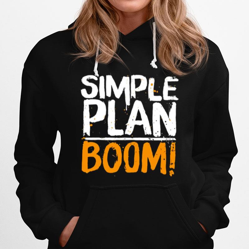 Boom Simple Plan Artwork Hoodie