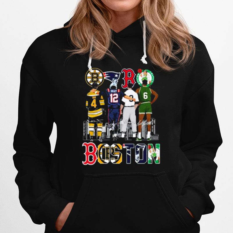 Boston Cirr Brady 9 6 Signature Hoodie