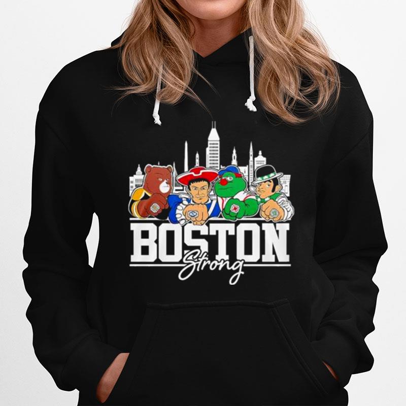 Boston Strong Boston City Sport Teams Mascot Hoodie