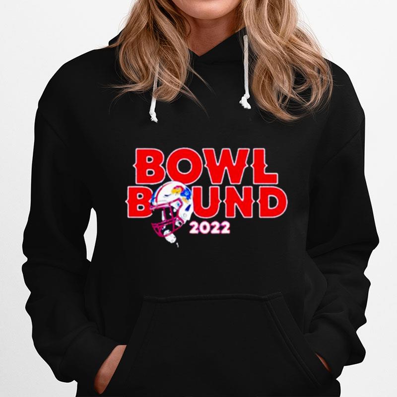 Bowl Bound Royal Kansas Jayhawks 2022 Helmet Copy T-Shirt
