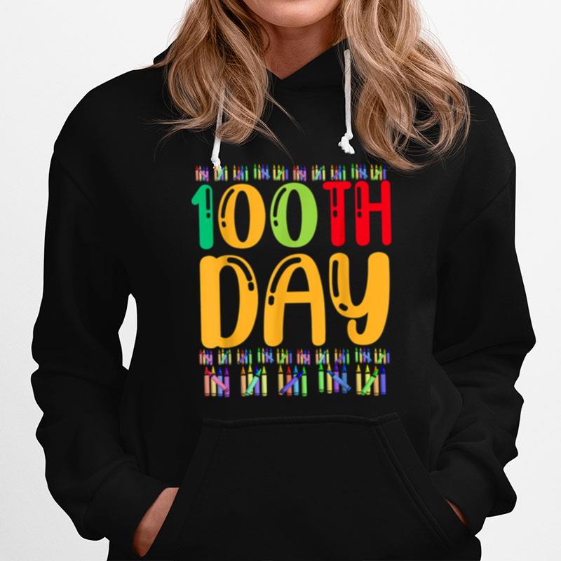 Boys Girls 100Th Day 100 Days Of School Hoodie