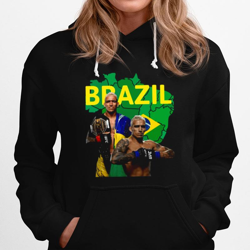 Brazil Charles Oliveira Ufc Lightweight Champ Do Bronx Champion Mma Hoodie