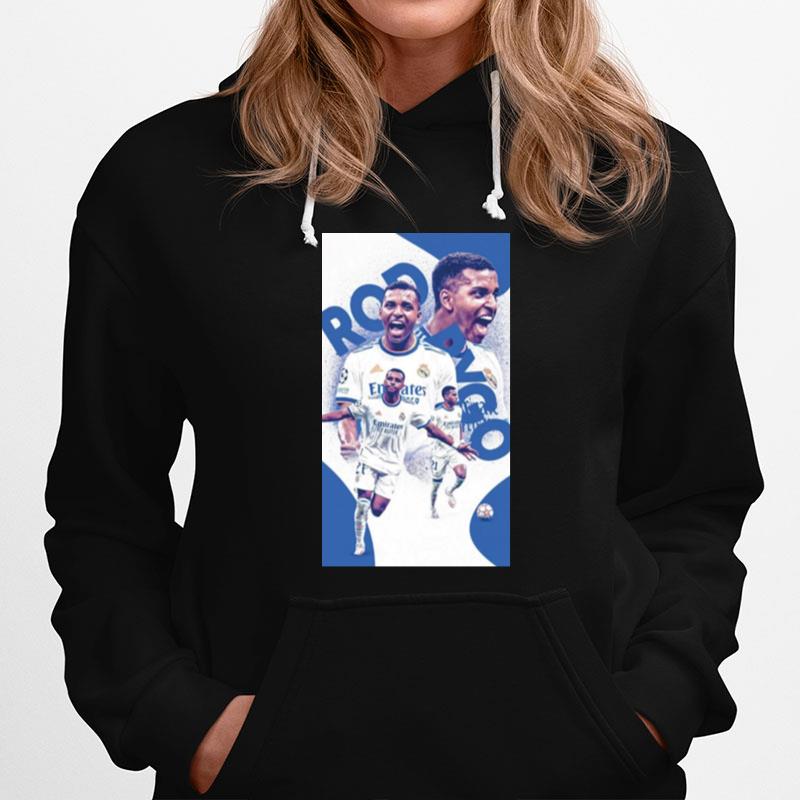 Brazilian Football Player Rodrygo Hoodie