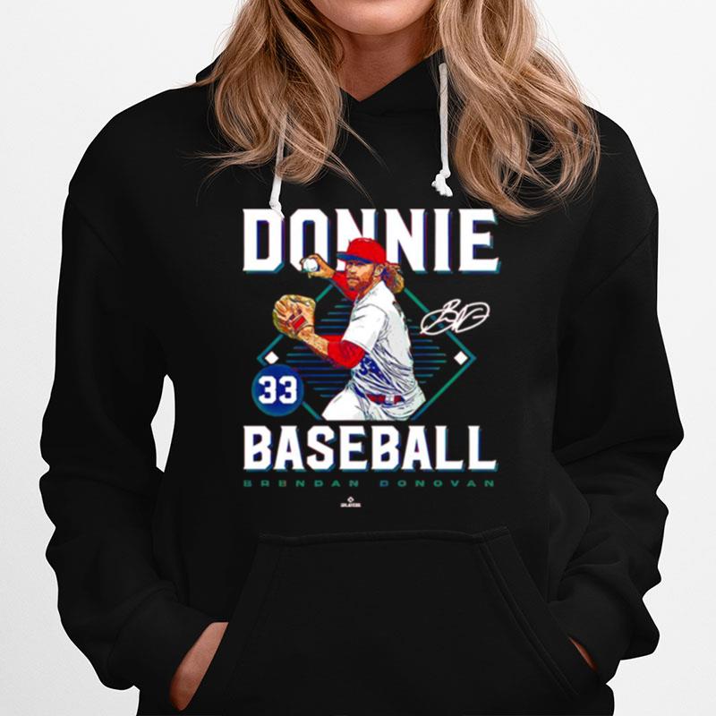 Brendan Donovan Donnie Baseball Signature Hoodie