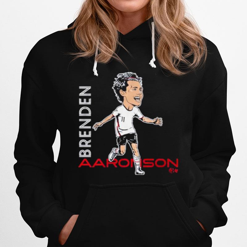 Brenden Aaronson Caricature Usa Hoodie