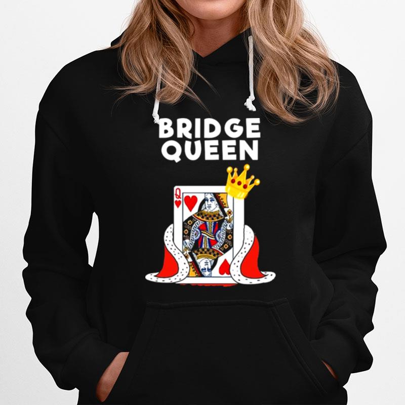 Bridge Card Game Queen Hoodie