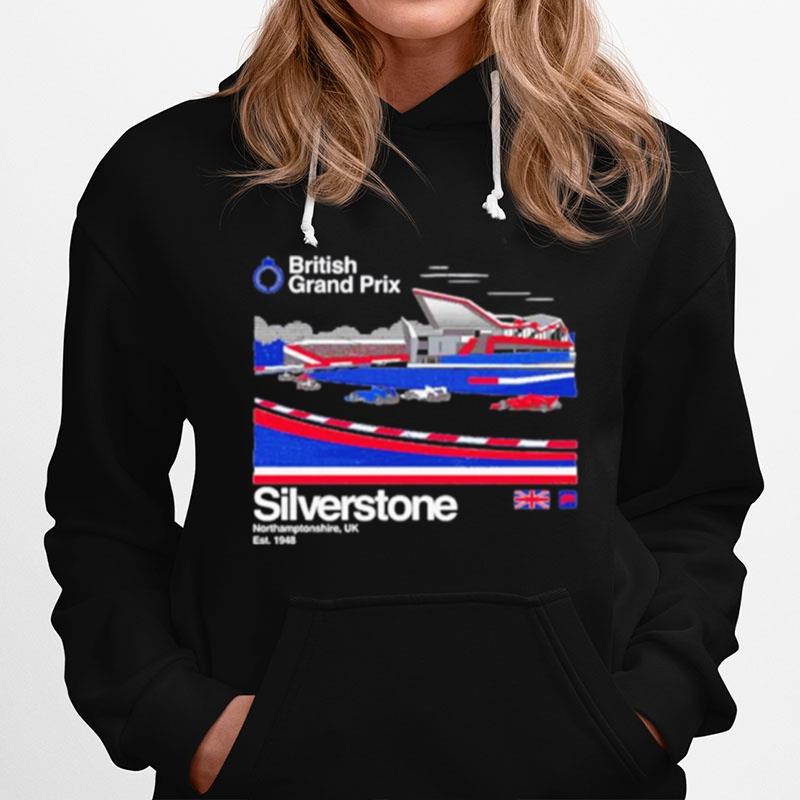 British Grand Prix Silverstone Circuit Uk Hoodie