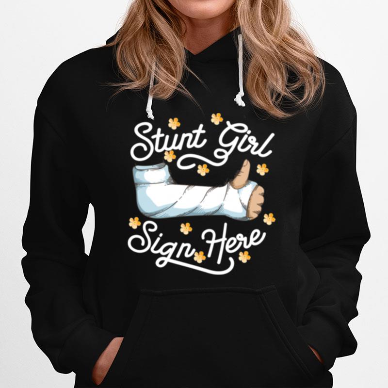 Broken Arm Get Well For Girls Bone Fracture Hoodie