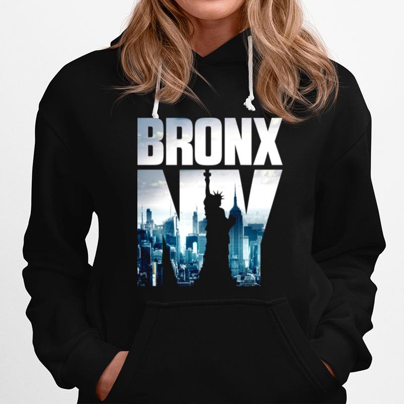 Bronx Nyc Skyline New York City Skyline Hoodie