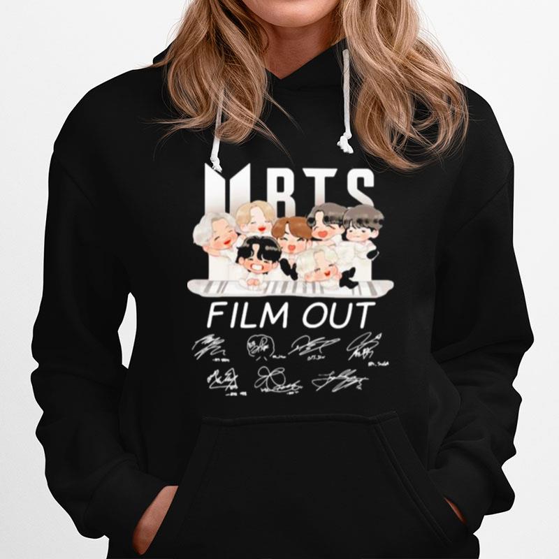 Bts Film Out Signature Hoodie