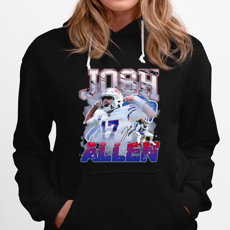 Buffalo Bills Josh Allen Signature 2022 Hoodie